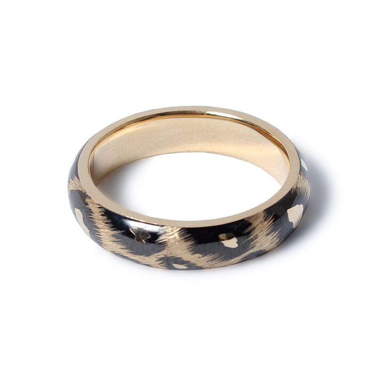 Selene Ring K18 / Pt900  4.5mm